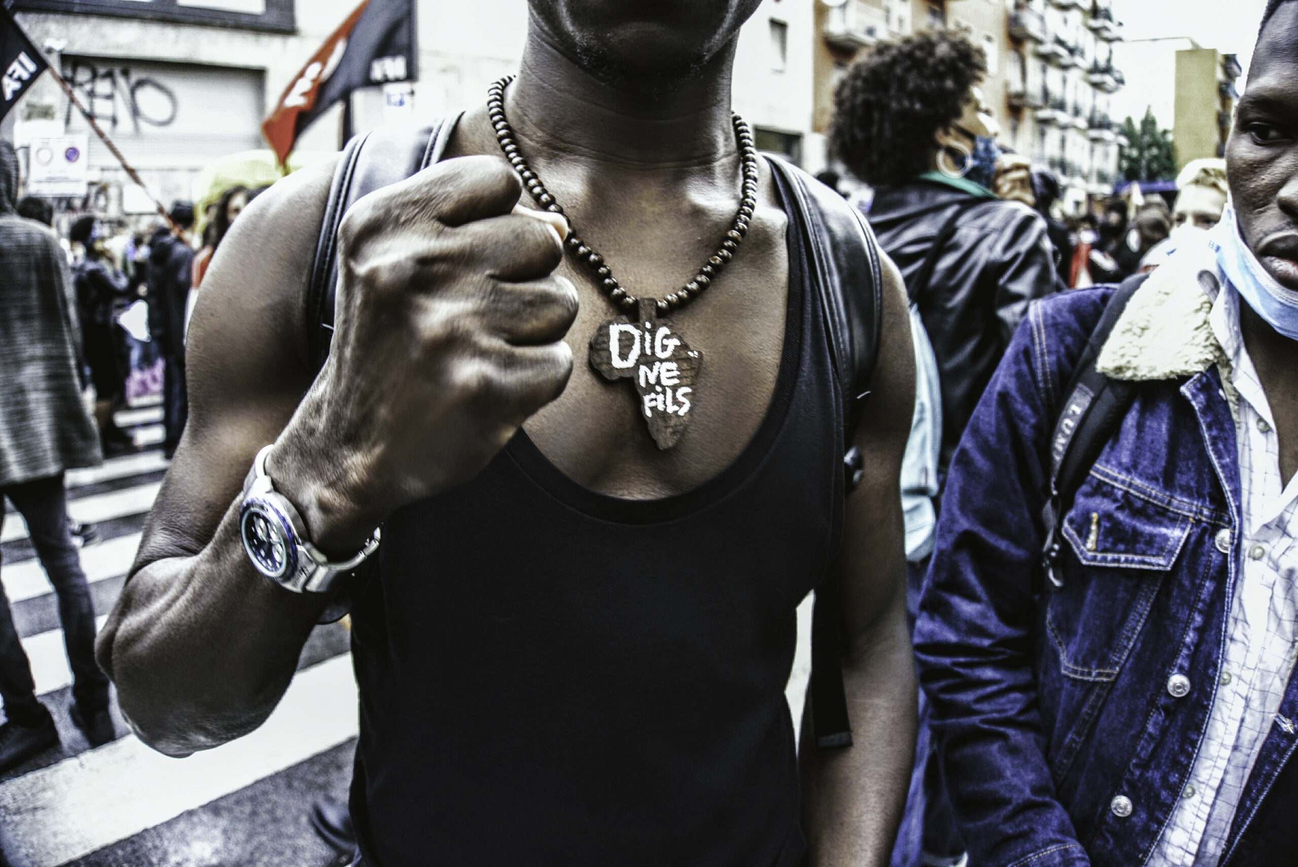 Black lives matter. Milano, 7 giugno 2020
